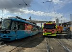 Ranní nehoda v Martinově. V Ostravě se srazila tramvaj s nákladním vozem