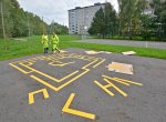 Betonový plácek se proměnil v labyrint úkolů a zábavy. Bohumín má unikátní 3D hřiště