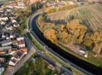 Holasovice mají novou protipovodňovou hráz. Stála přes 100 milionů korun