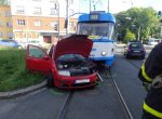 Ostrava: Dvě srážky aut s tramvají za tři dny. V obou případech řídil auto senior