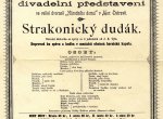 Výročí: 16. prosince 1894 sehráli ochotníci ve Františkově Údolí Strakonického dudáka