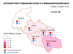 V Moravskoslezském kraji je nakažených 34 lidí, vzdoruje už jen Bruntálsko