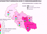 Počet lidí s covid-19 překročil v Moravskoslezském kraji 700