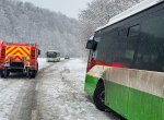 Sněžení komplikuje dopravu v Moravskoslezském kraji, policie řeší 183 nehod