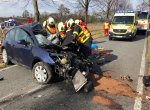 Nový rok málem začal tragicky. Auto udělalo kotrmelec, byli v něm čtyři mladí lidé