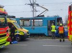 Tramvaj v Ostravě srazila cyklistu, ten na místě zemřel